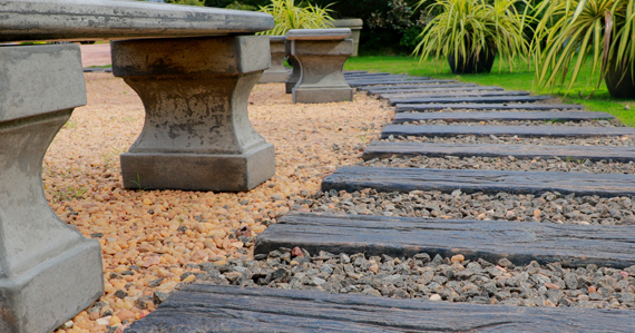 Pebbles & Paving